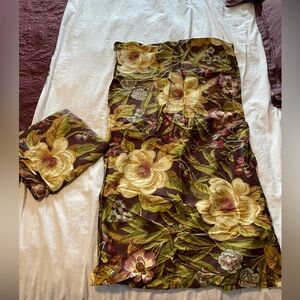 Tommy Bahama dark magnolia king pillow sham. 2 shams.